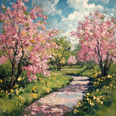 Spring Acrylic canvas